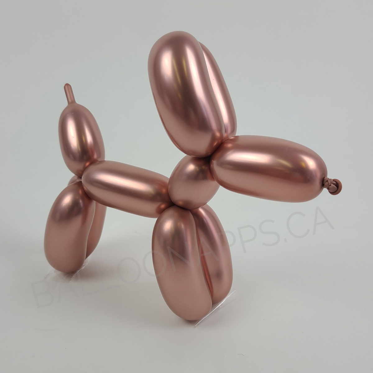 ECONO (100) 260 Econo-Luxe Rose Gold balloons