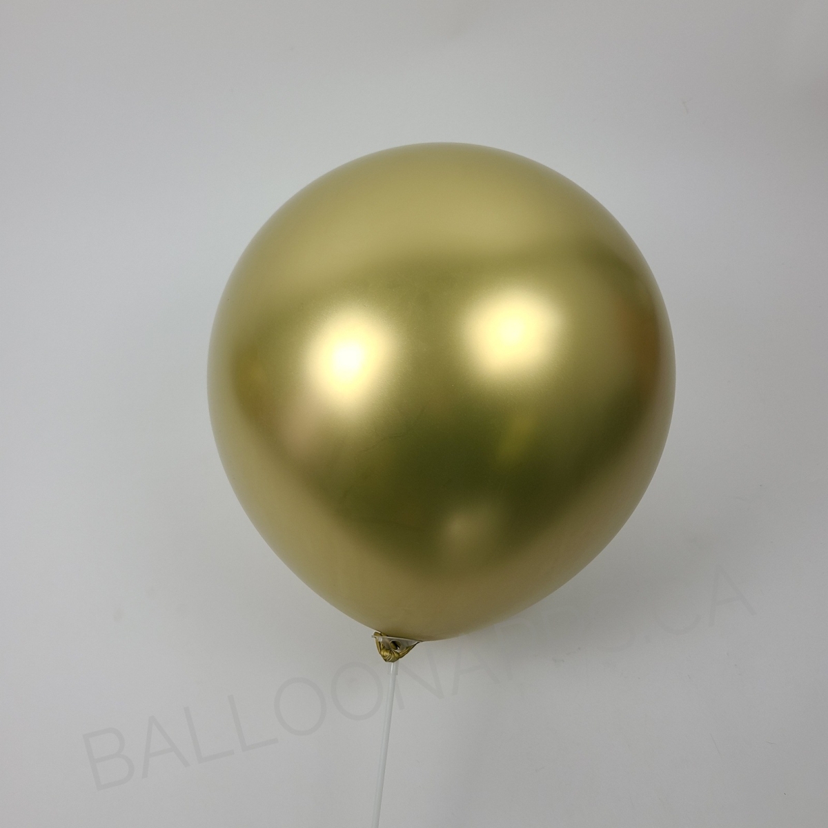 ECONO (10) 18" Econo-Luxe Gold Round balloons
