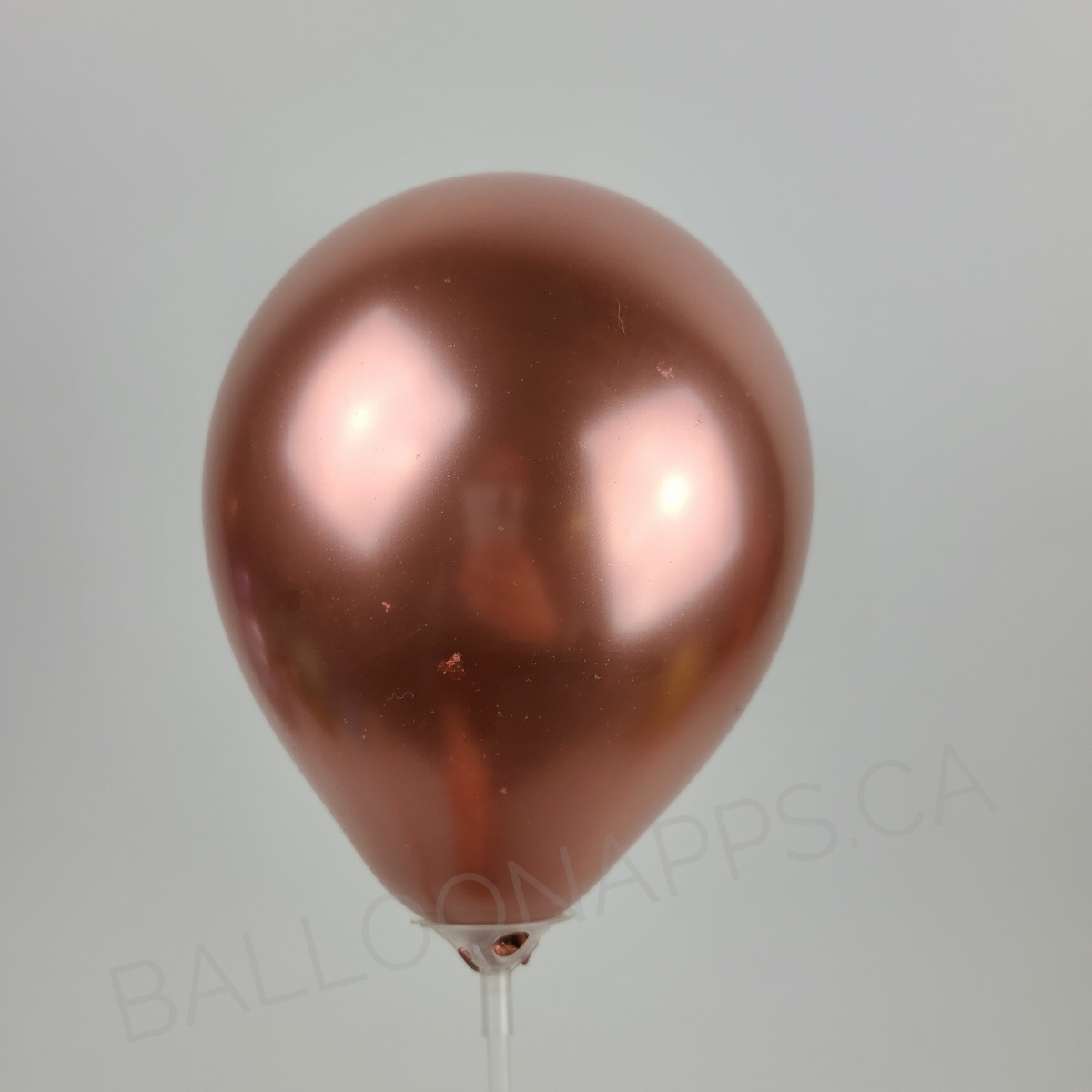 ECONO (100) 5" Econo-Luxe Rose Gold balloons