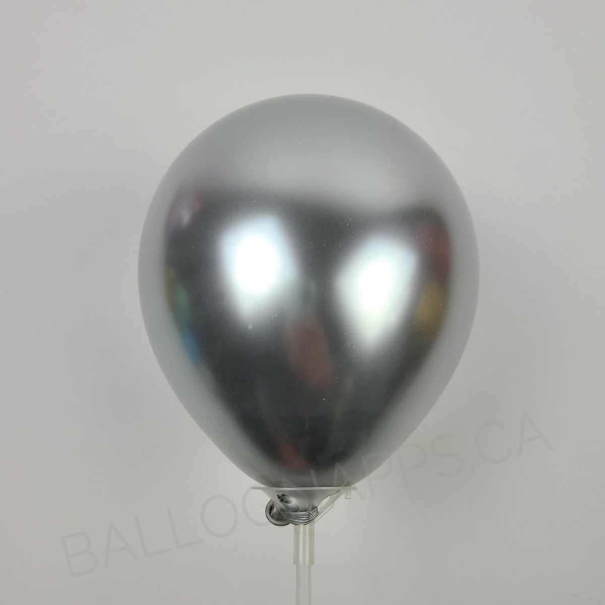 ECONO (100) 5" Econo-Luxe Silver balloons