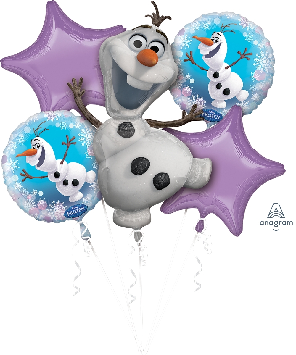 Frozen Olaf Bouquet balloon