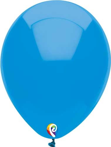 FUN (50) 12" Ocean Blue balloons