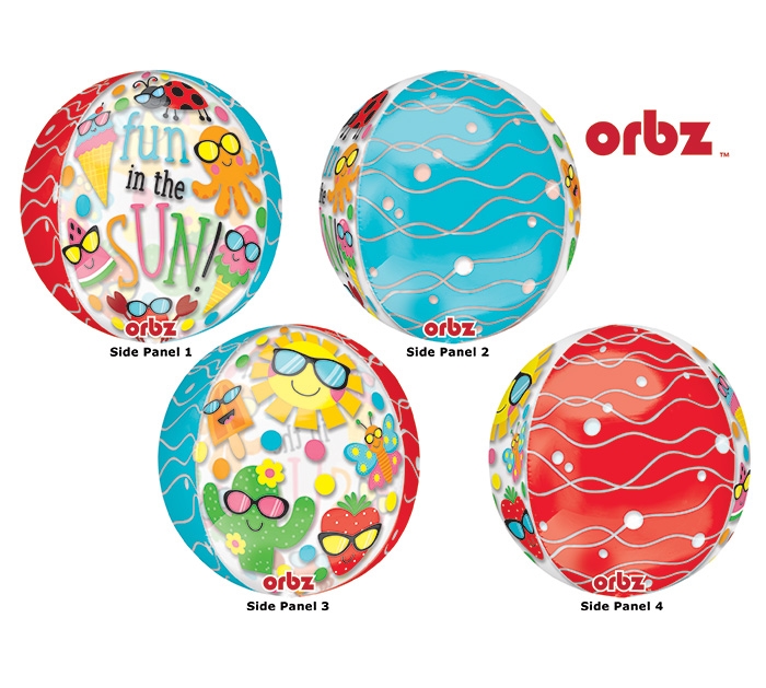 Fun In The Sun Cute Sea Characters - ORBZ bubble
