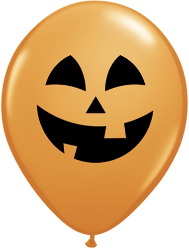 H -  (50) 11" Halloween Jolly Jack balloon