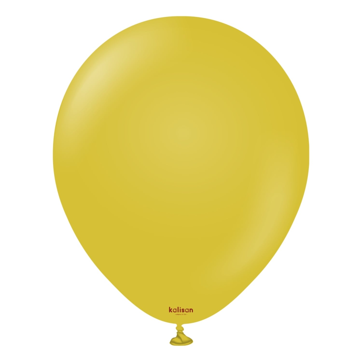 KALISAN (50) 11" Retro Mustard Balloons
