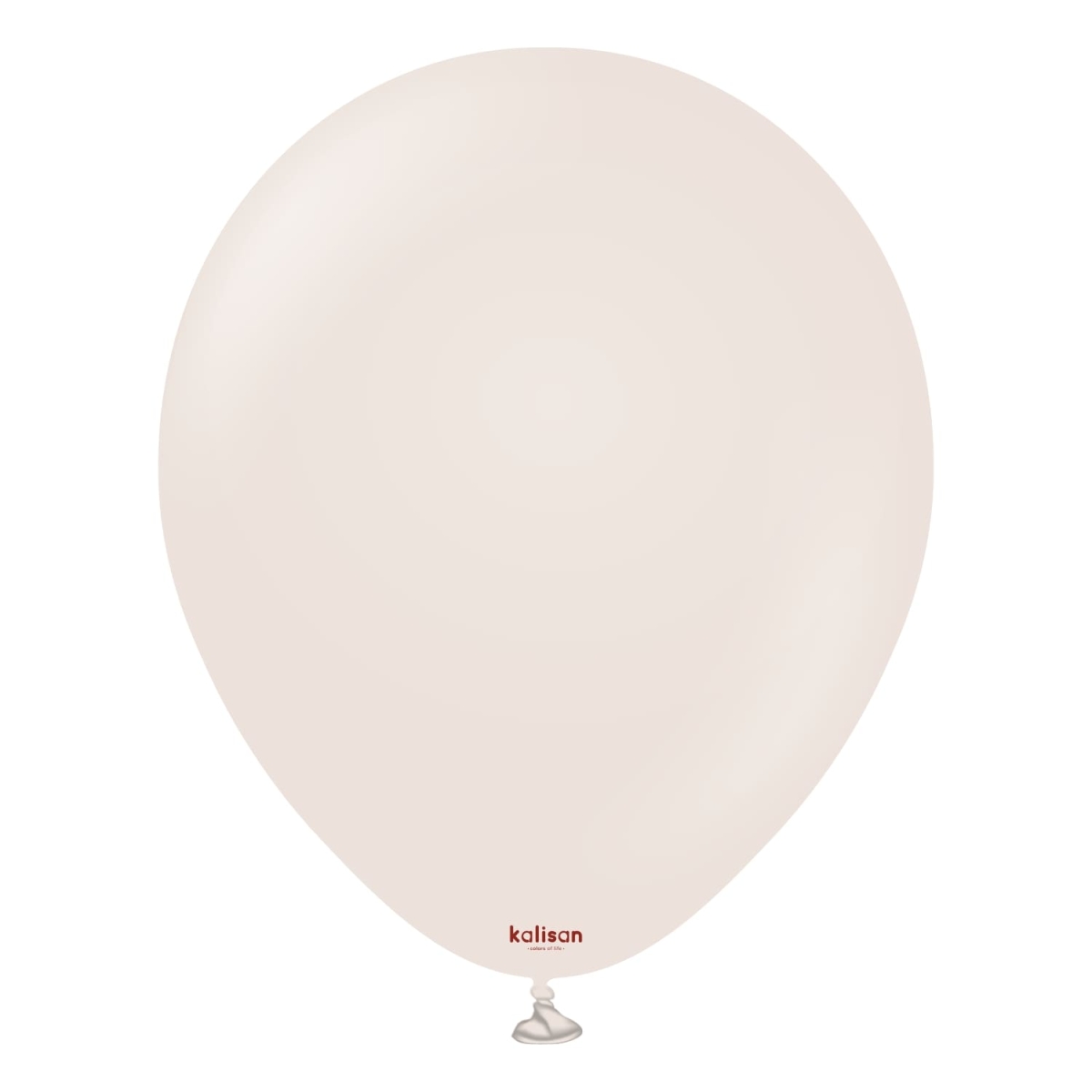 KALISAN (50) 11" Retro White Sand balloons