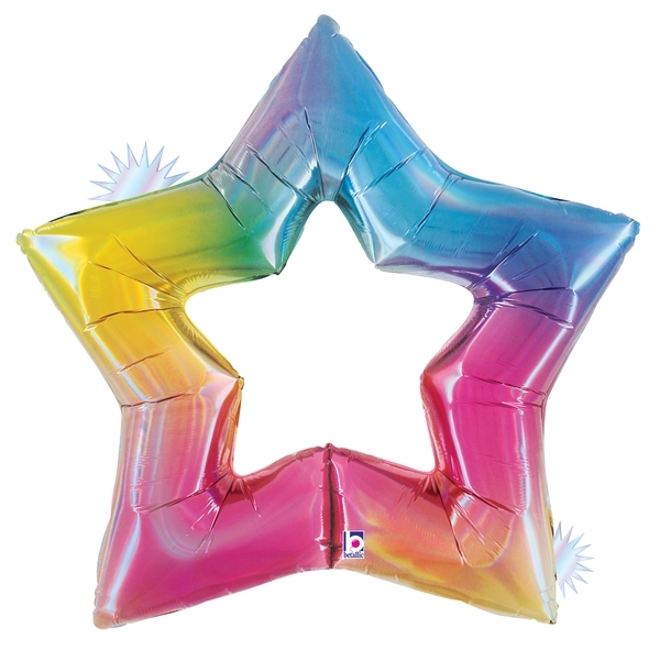 Linking Star Opal Rainbow balloon
