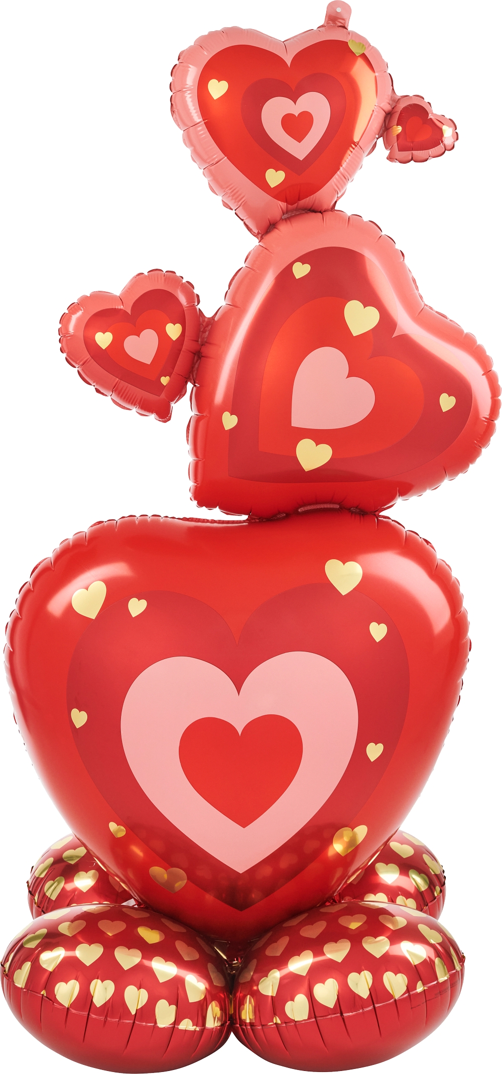 LOVE Stacking Hearts Airloonz Air-fill balloon