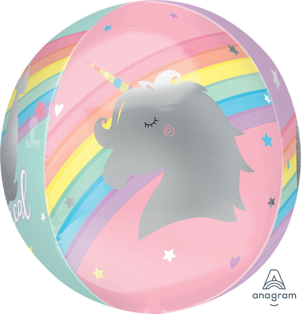 Magical Rainbow Orbz balloon