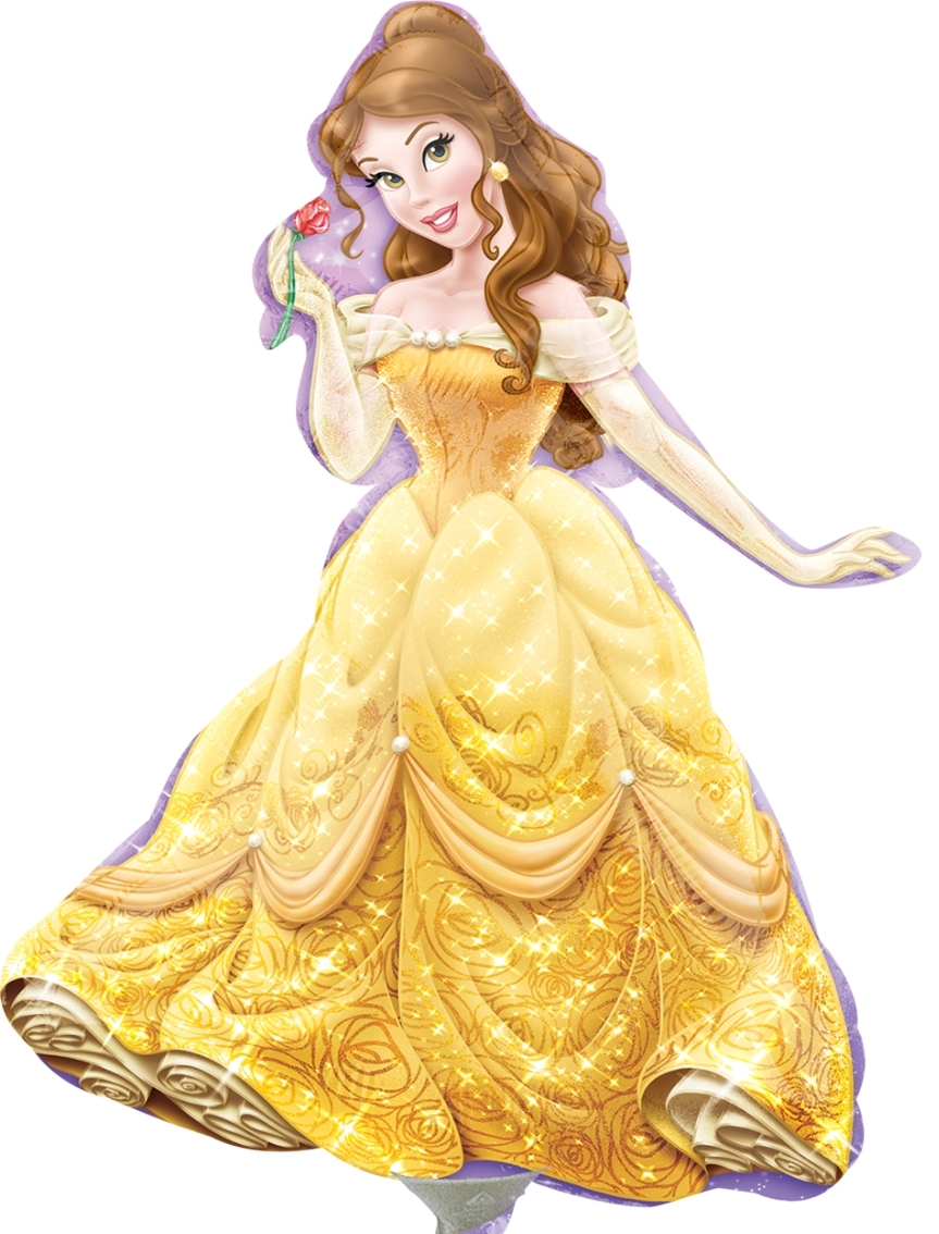 Mini Shape - Disney Princess Belle - Air balloon