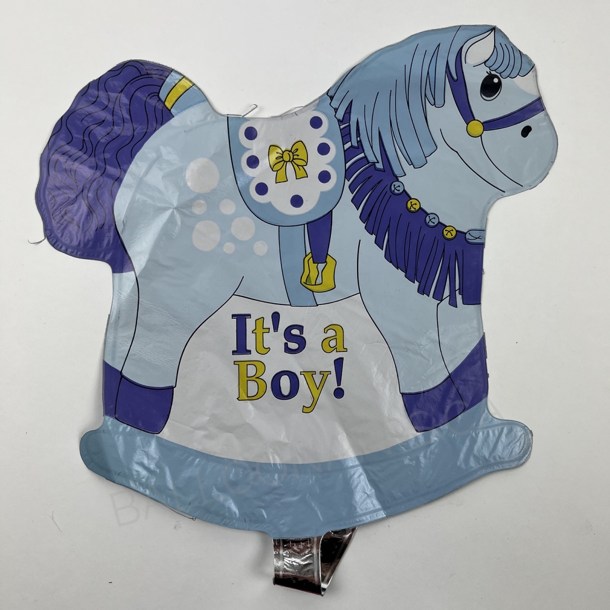 Mini Shape - Rocking Horse Boy balloon
