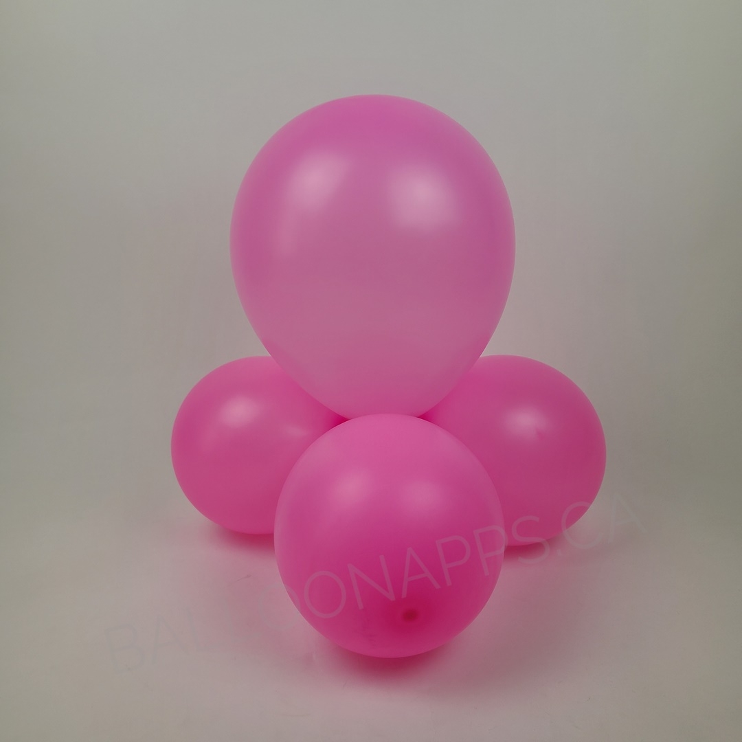 NEW ECONO (100) 11" Hot Pink balloons