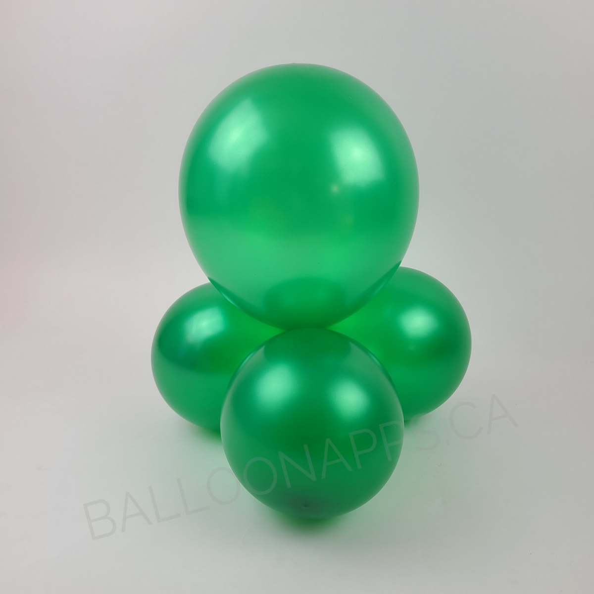 NEW ECONO (100) 11" Pearl Metallic Green balloons