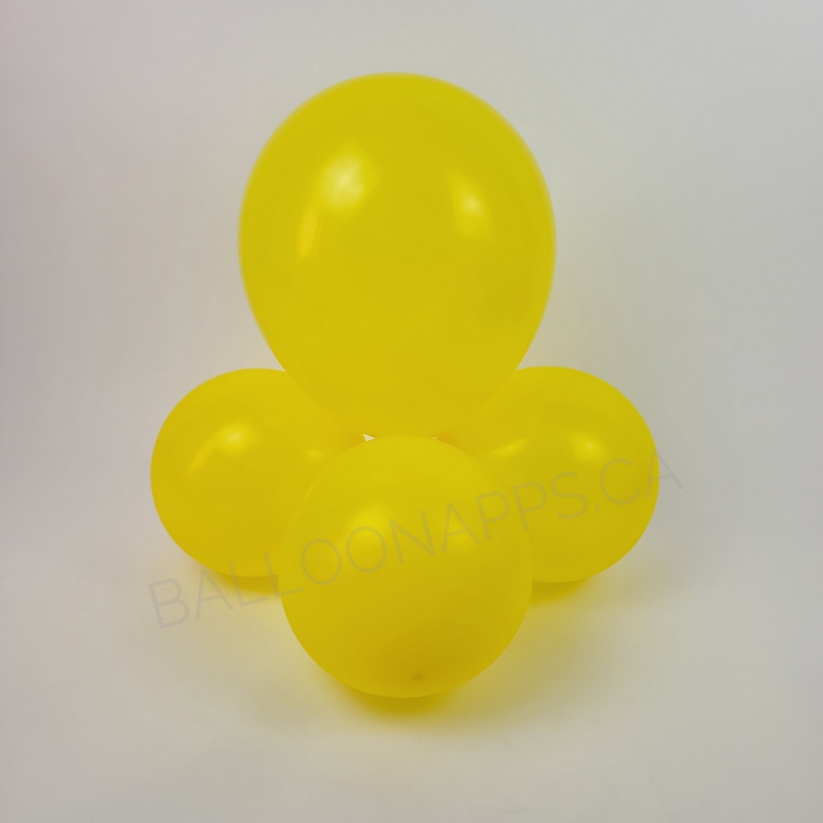 NEW ECONO (100) 11" Yellow balloons