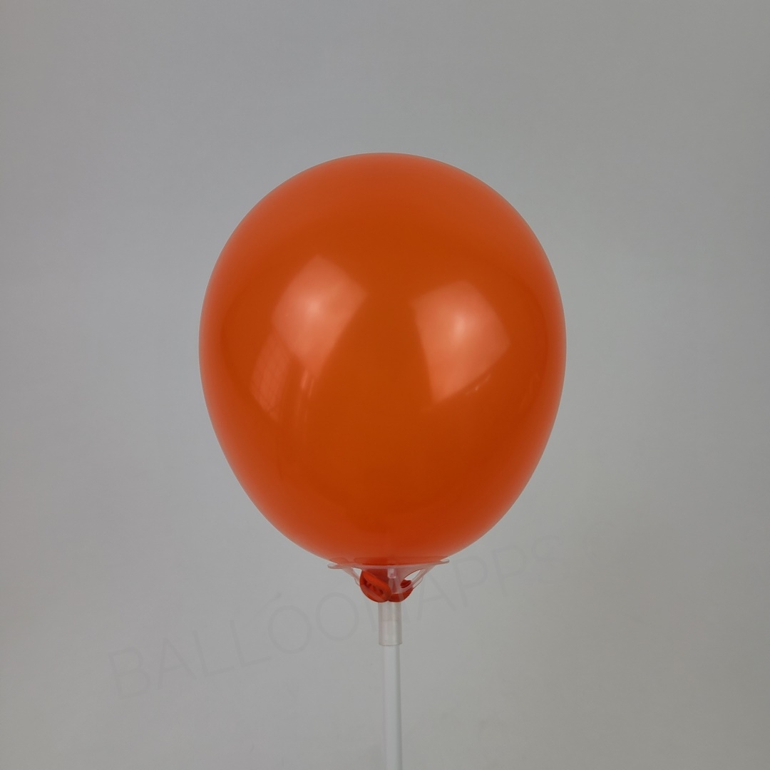 NEW ECONO (100) 5" Orange balloons