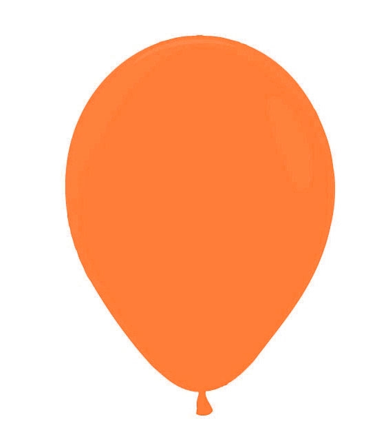 NEW ECONO (10) 18" Orange balloons