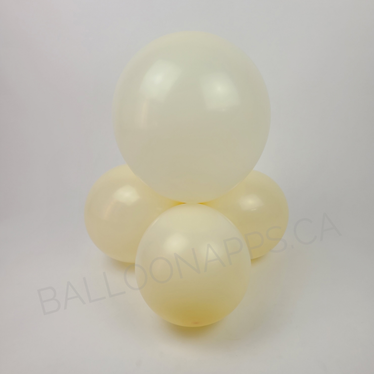 NEW ECONO (50) 11" Ivory balloons