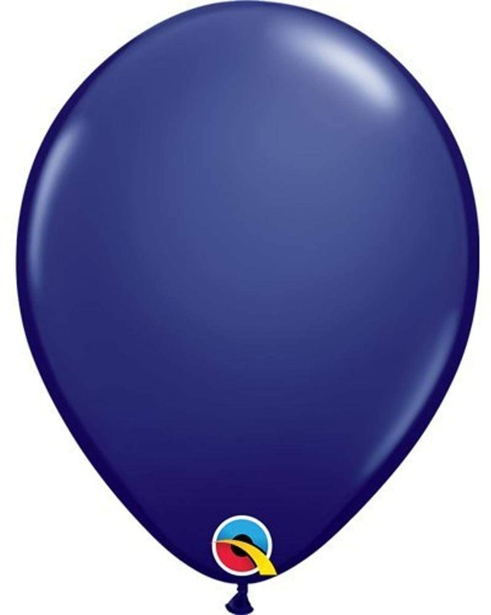 Q (100) 11" Fashion Navy Blue balloons
