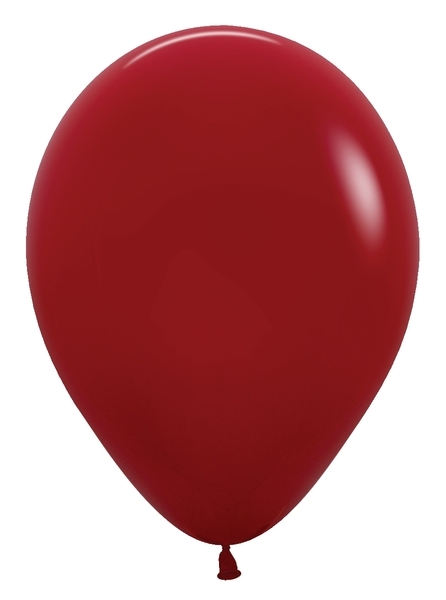 SEM (100) 11" Deluxe Imperial Red balloons