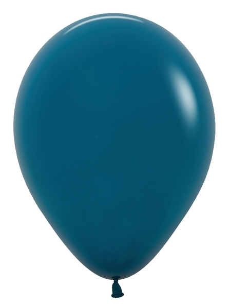 SEM (100) 5" Deluxe Deep Teal balloons