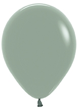 SEM (100) 5" Pastel Dusk Laurel Green balloons