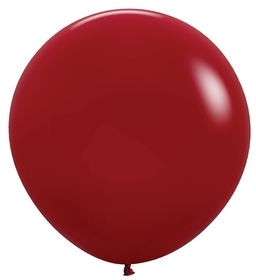 SEM (1) 24" Deluxe Imperial Red balloon