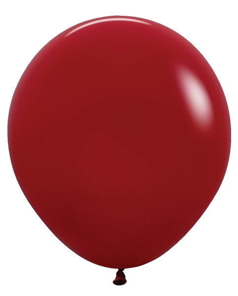 SEM (25) 18" Deluxe Imperial Red balloons