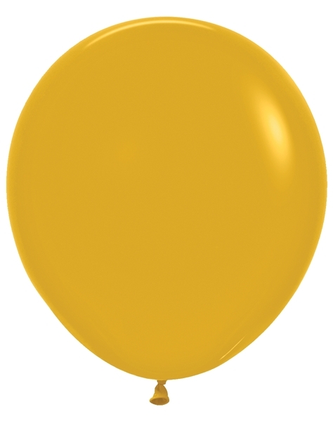 SEM (25) 18" Deluxe Mustard balloons