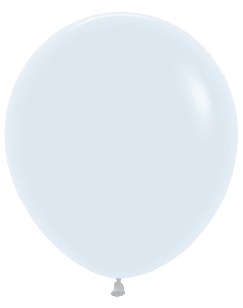 SEM (25) 18" Fashion White balloons