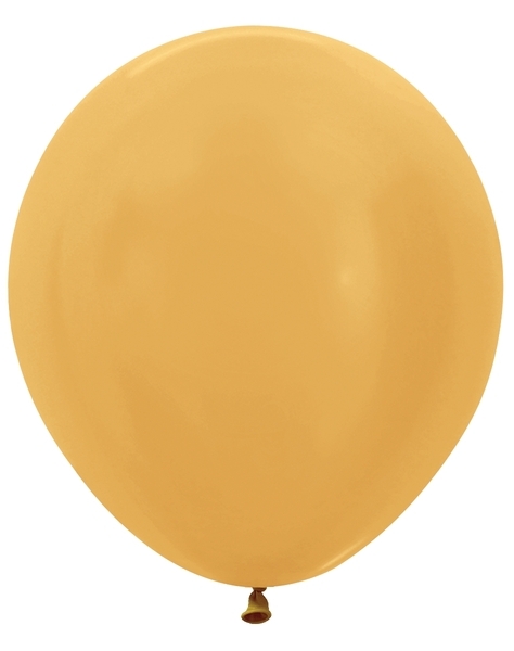 SEM (25) 18" Metallic Gold balloons