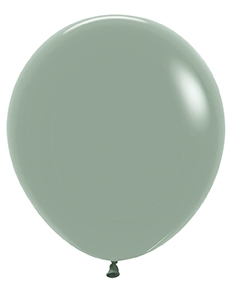 SEM (25) 18" Pastel Dusk Laurel Green balloons