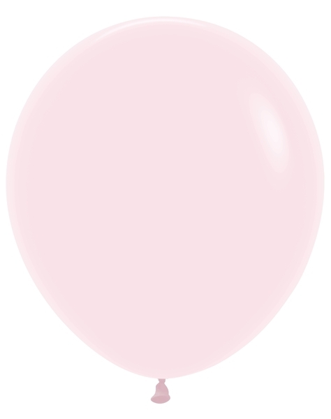 SEM (25) 18" Pastel Matte Pink balloons