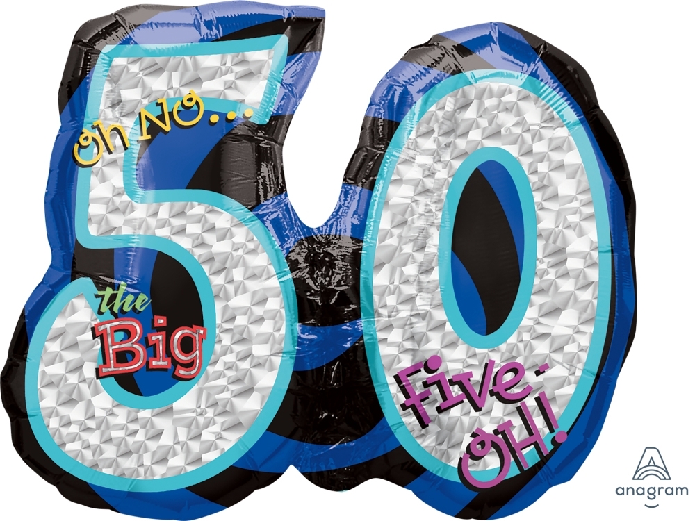 Shape - Oh No! 50th Prismatic balloon