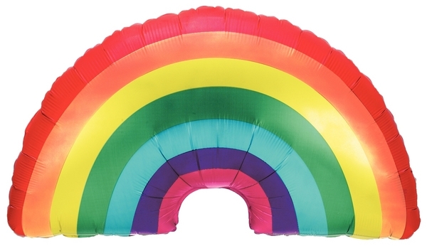 Shape - Rainbow balloon