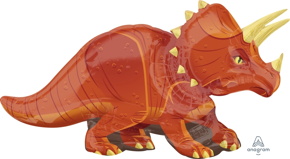 Shape - Triceratops 42"x 24" balloon