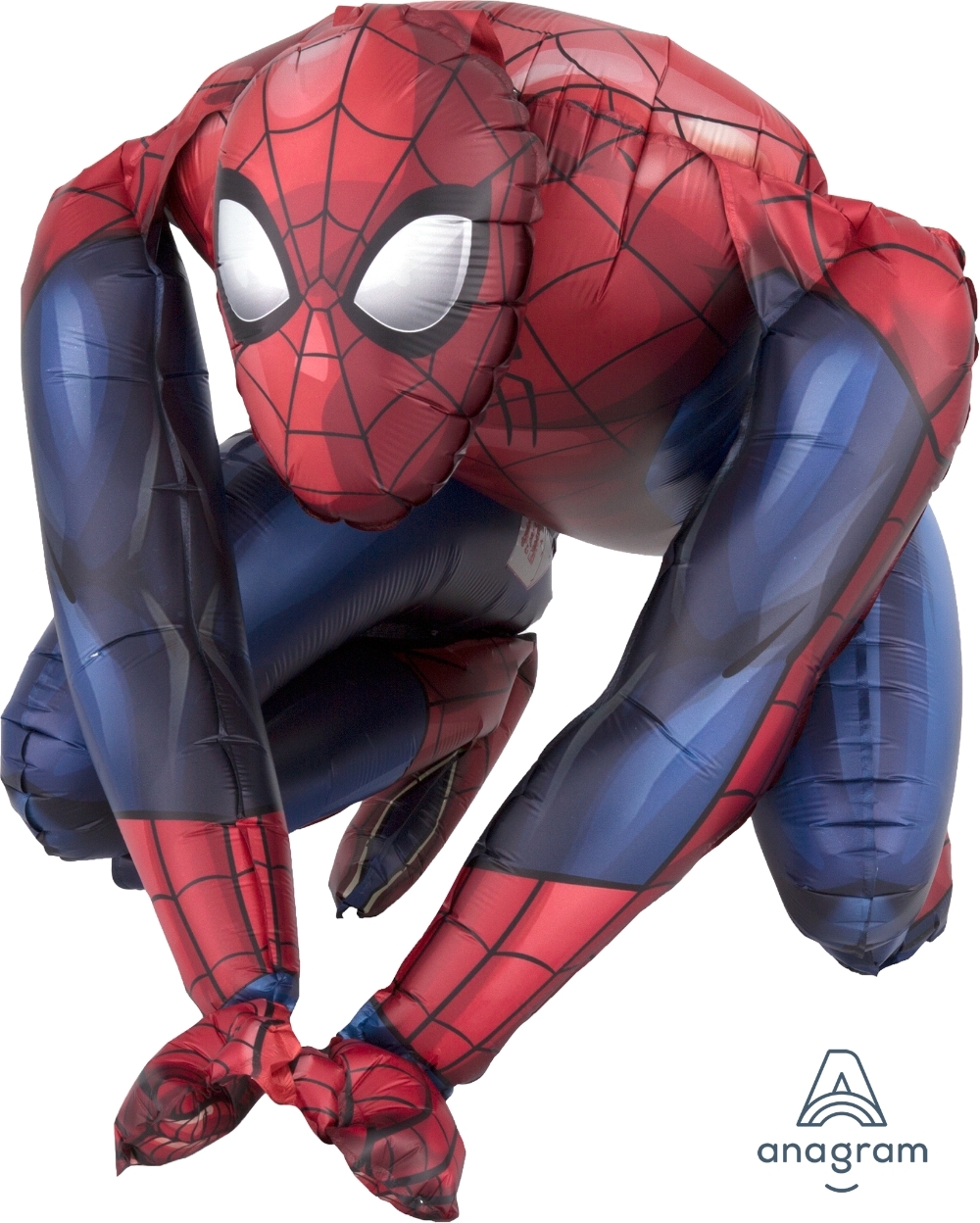 Sitting Spider Man Spiderman Air-fill Self-Sealing balloon