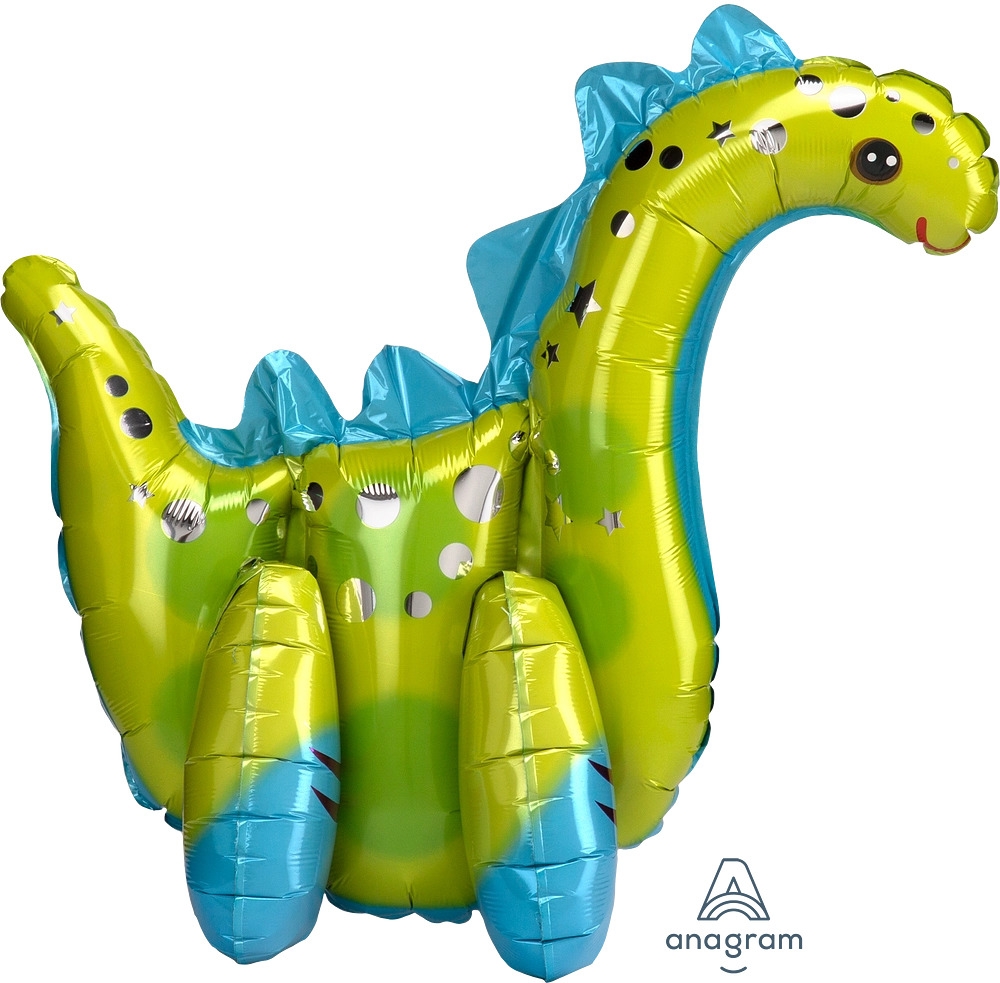 Sitting Stegosaurus  Air-fill Self-Sealing balloon