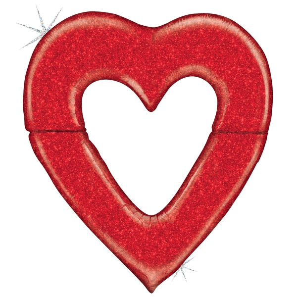 Jumbo Red Heart Shape balloon
