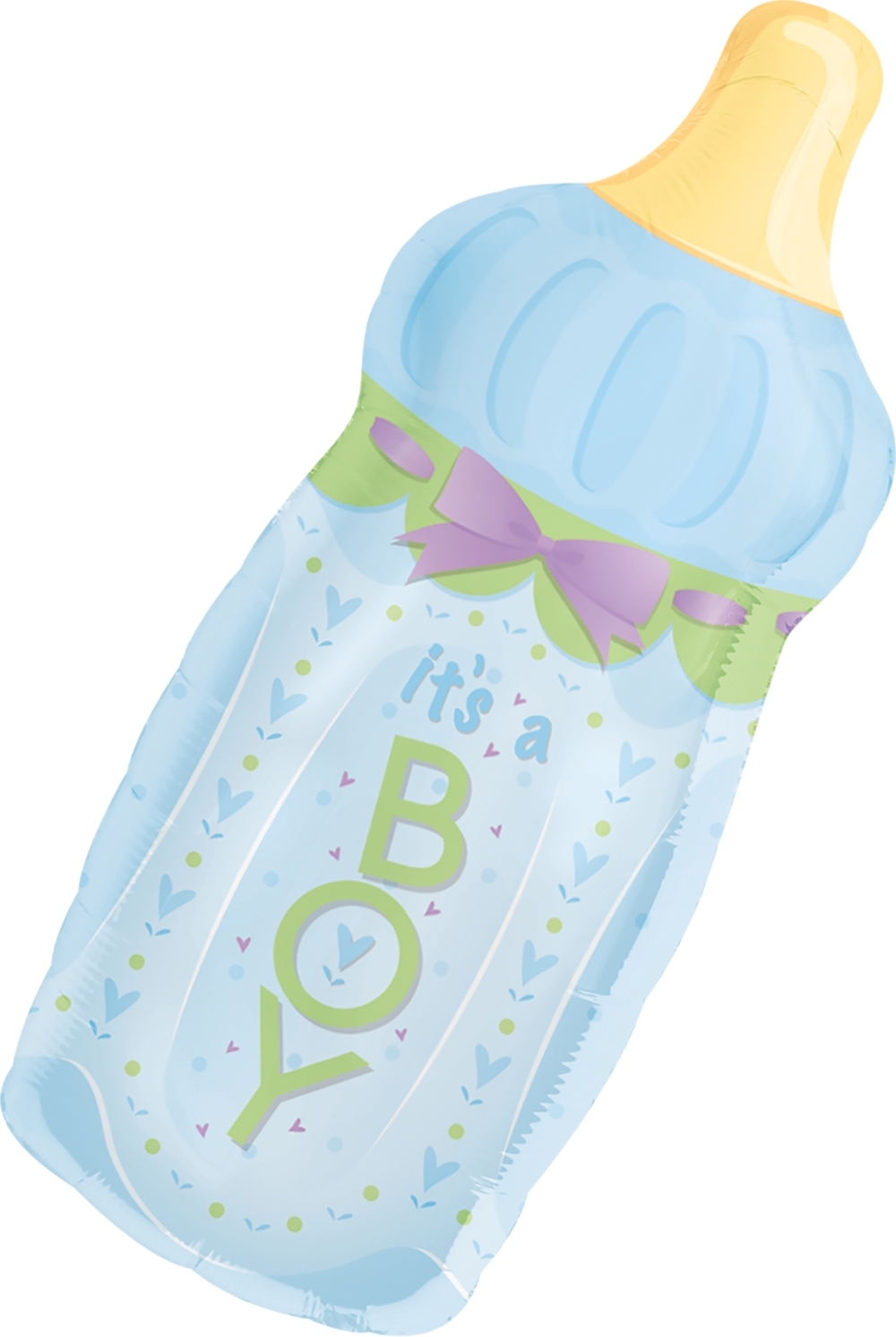 Super Shape - Baby Bottle Boy balloon