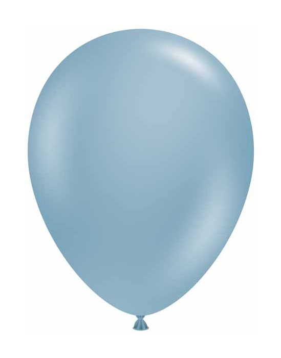 TUFTEX (100) 11" Blue Slate balloons