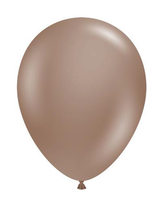 TUFTEX (100) 11" Cocoa balloons