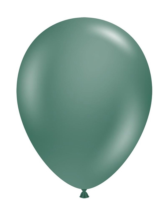 TUFTEX (100) 11" Evergreen balloons