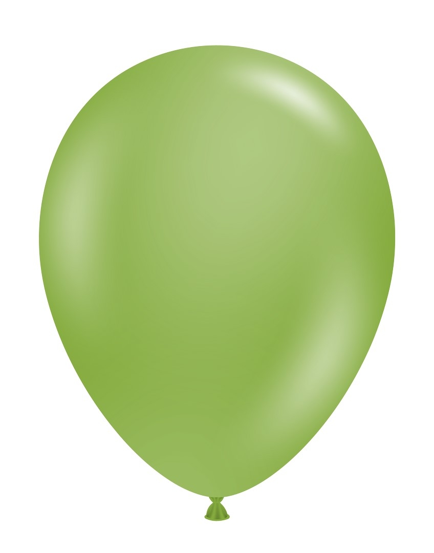 TUFTEX (100) 11" Fiona Green balloons