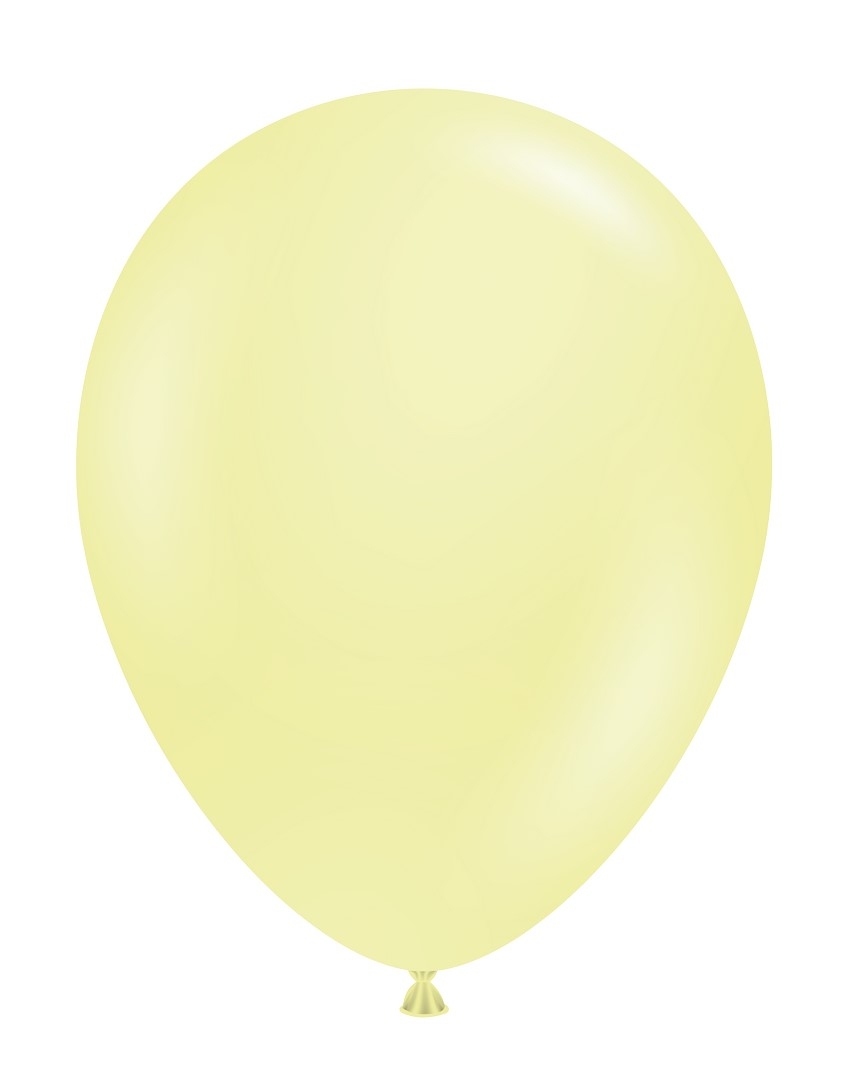TUFTEX (100) 11" Lemonade balloons