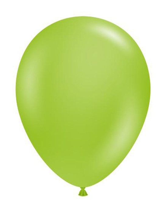 TUFTEX (100) 11" Lime Green balloons