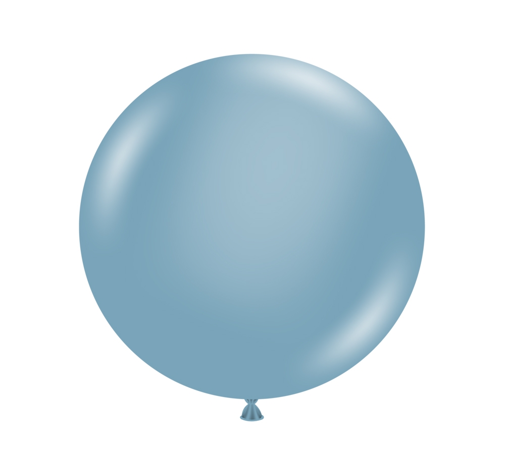 TUFTEX (1) 24" Blue Slate balloon
