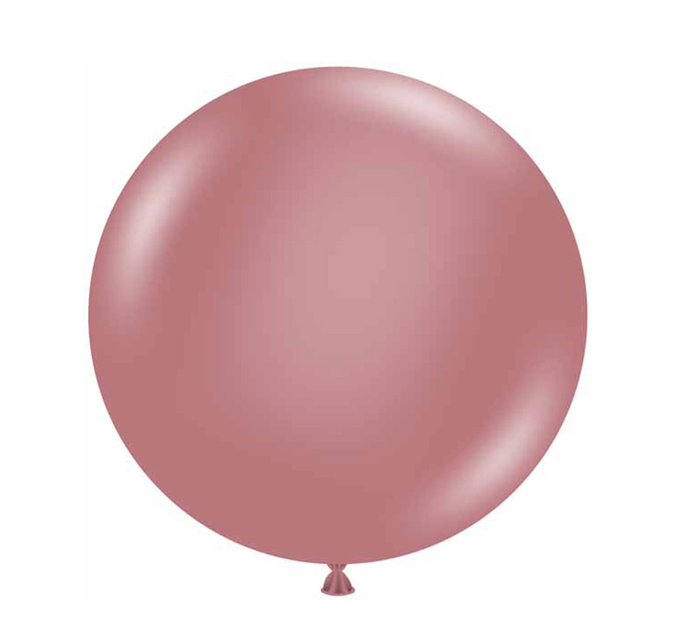 TUFTEX (1) 24" Canyon Rose balloon