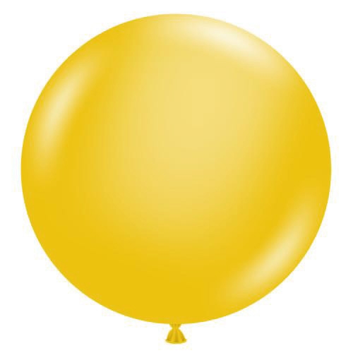 TUFTEX (1) 24" Goldenrod balloon
