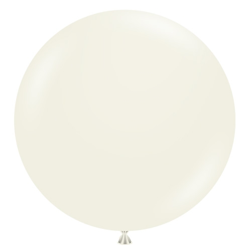 TUFTEX (1) 24" Lace Matte White balloon