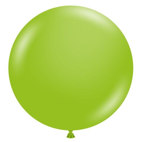 TUFTEX (1) 24" Lime Green balloon